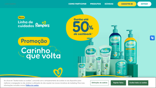 Produtos Infantis Pampers E O Boticrio: Compre E Receba Parte Do Dinheiro De Volta Na Promoo "Carinho Que Volta"